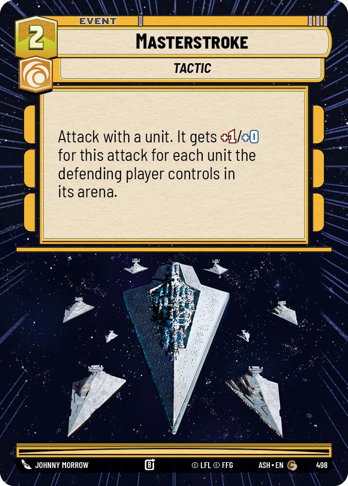 Masterstroke (498) (Hyperspace) (498) [Ashes of the Empire]
