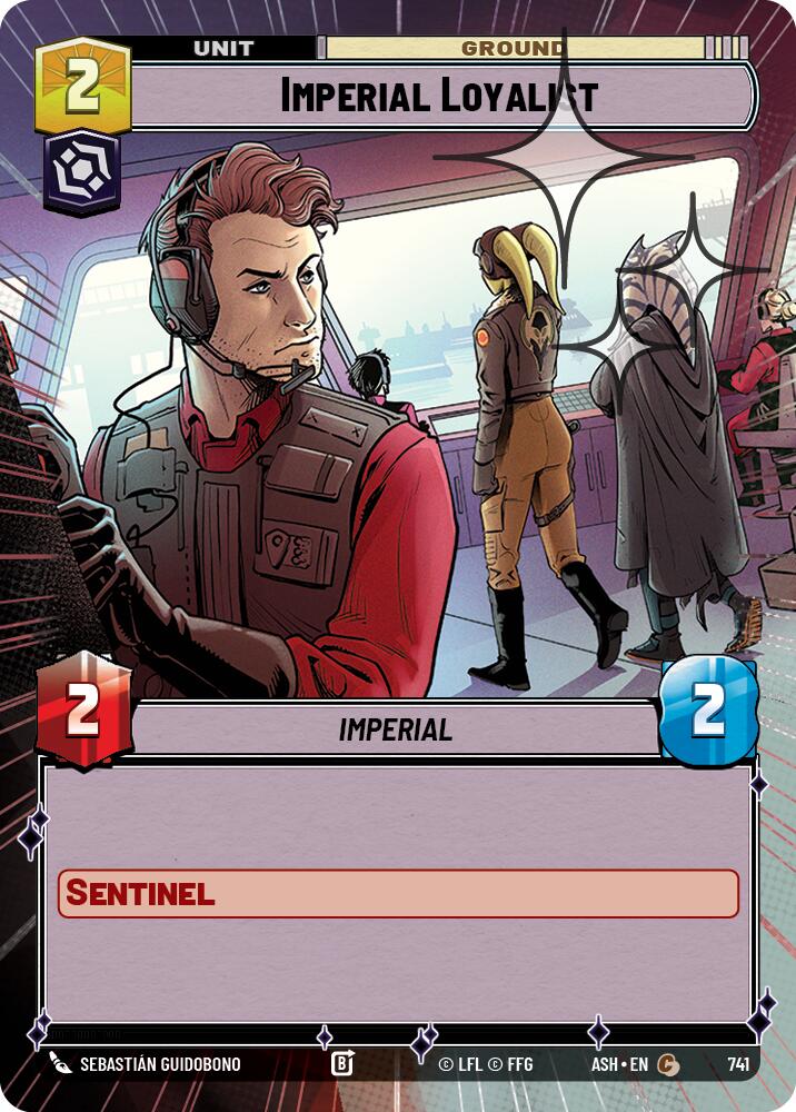 Imperial Loyalist (741) (Hyperspace Foil) (741) [Ashes of the Empire]