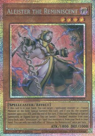 Aleister the Reminiscent (Starlight Rare) Starlight Rare - Chaos Origins 1st Edition