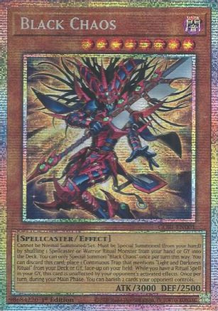 Black Chaos (Starlight Rare) Starlight Rare - Chaos Origins 1st Edition