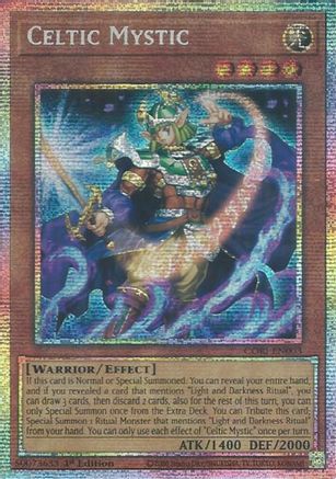 Celtic Mystic (Starlight Rare) Starlight Rare - Chaos Origins 1st Edition