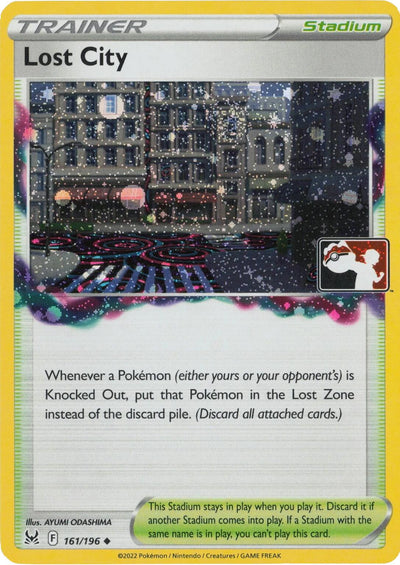 Lost City (161/196) (Cosmos Holo) [Prize Pack Series Four]