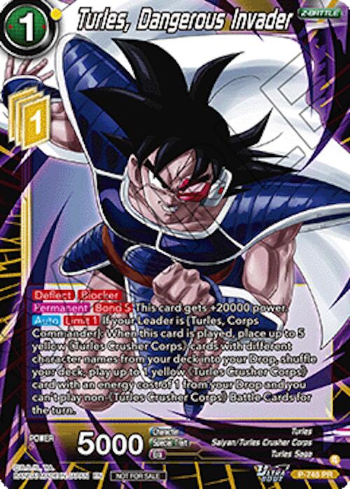 Turles, Dangerous Invader (Ultra-Bout Series Tournament Pack Vol.3) (P-748) [Tournament Promotion Cards]