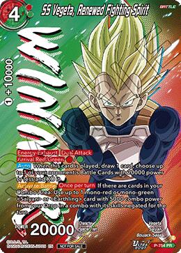 SS Vegeta, Renewed Fighting Spirit (Ultra-Bout Series Tournament Pack Vol.3) (Winner) (P-754) [Tournament Promotion Cards]