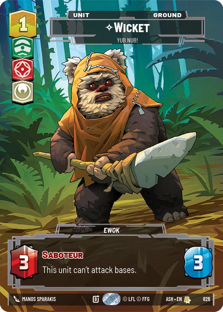 Wicket - Yub Nub! (826) (Prestige) (826) [Ashes of the Empire]