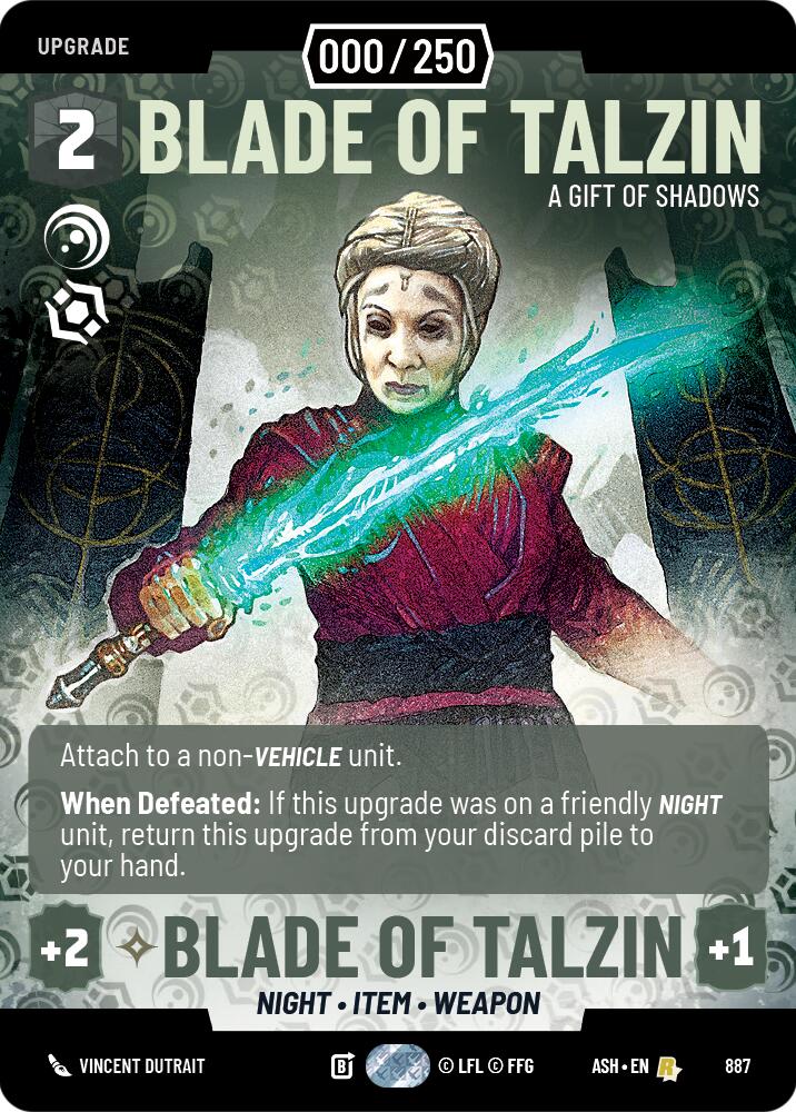 Blade of Talzin - A Gift of Shadows (887) (Serialized) (887) [Ashes of the Empire]