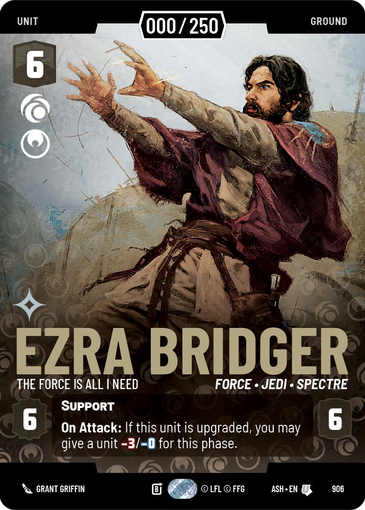 Ezra Bridger - The Force is All I Need (906) (Serialized) (906) [Ashes of the Empire]