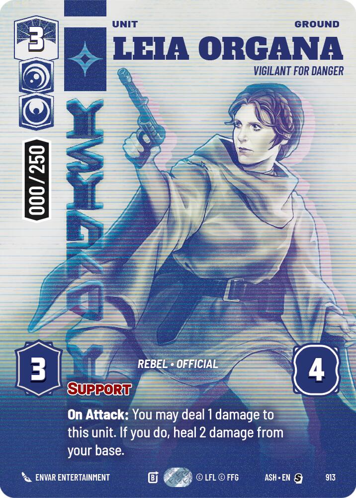Leia Organa - Vigilant for Danger (913) (Serialized) (913) [Ashes of the Empire]