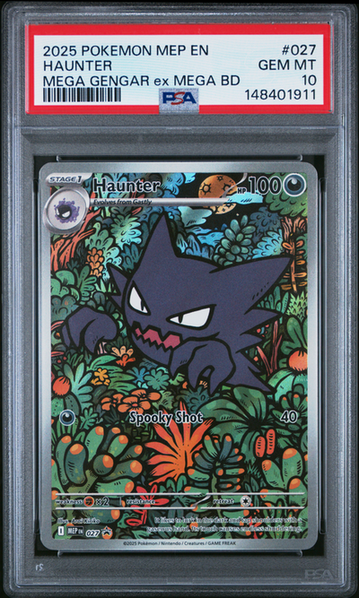 PSA 10 HAUNTER MEGA GENGAR ex MEGA BD