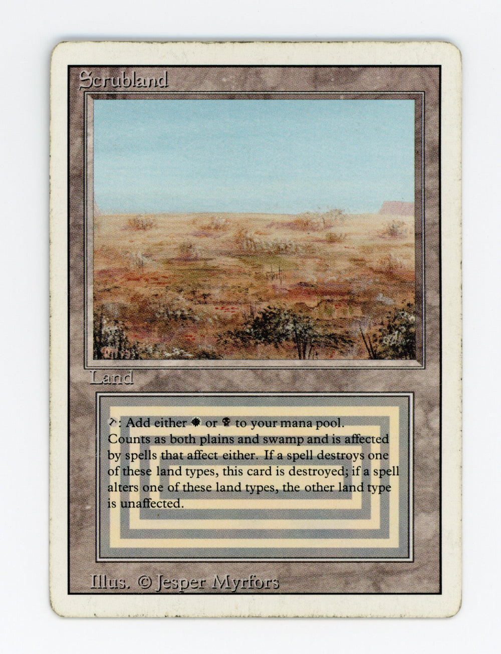 Scrubland — ID 17393