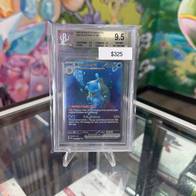 Pokemon 151 Blastoise EX BGS 9.5