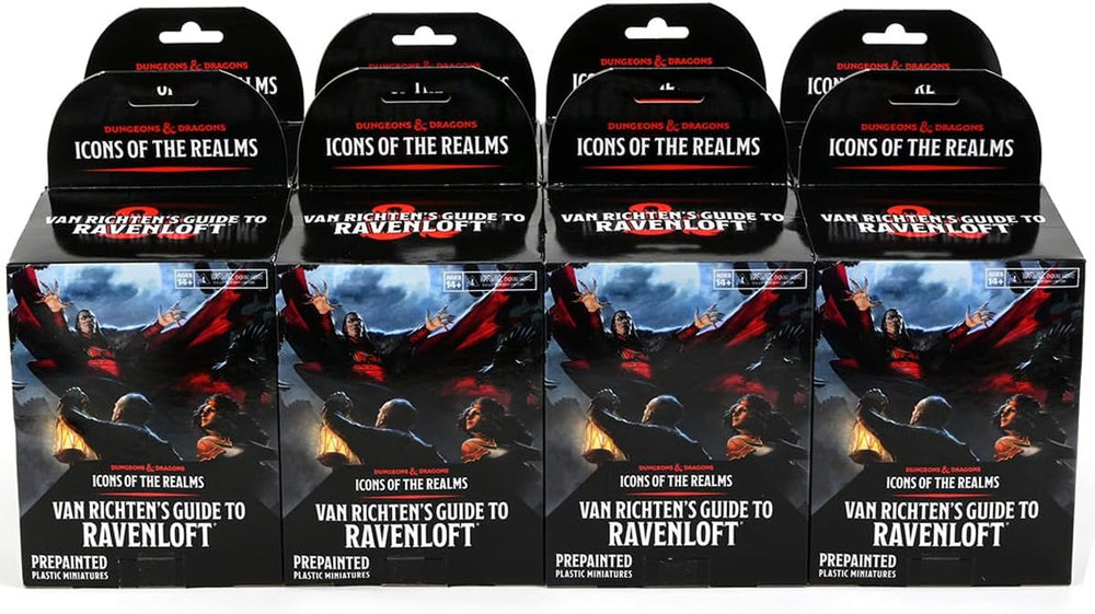 D&D Icons of the Realms: Van Richten's Guide to Ravenloft (8 Ct. Booster Brick)