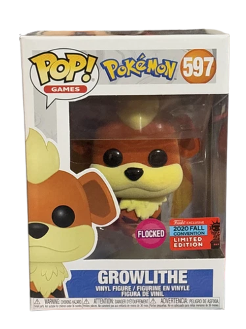 Growlithe #597 POP! Vinyl Figure (Flocked)