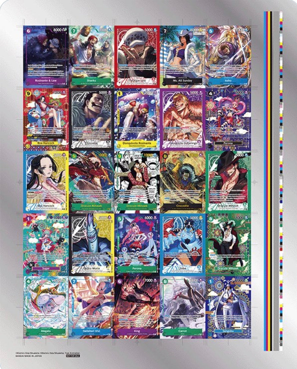 One Piece: OP14-EB04 Treasure Cup March Uncut Sheet - Sealed