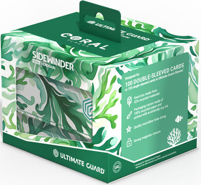 Ultimate Guard Sidewinder XenoSkin Deck Case - 100+ - Coral Places - Kelp Forest