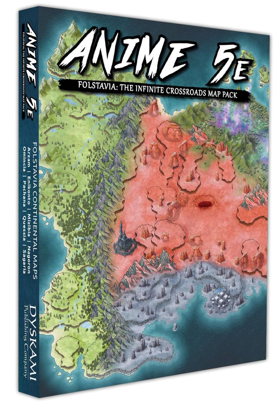 Anime 5E: Folstavia: The Infinite Crossroads Map Pack