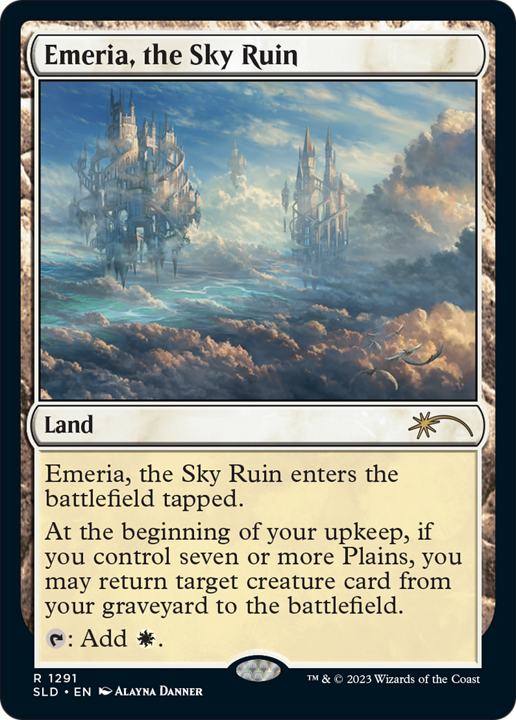 Emeria, the Sky Ruin (SLD-1291) - Secret Lair Drop