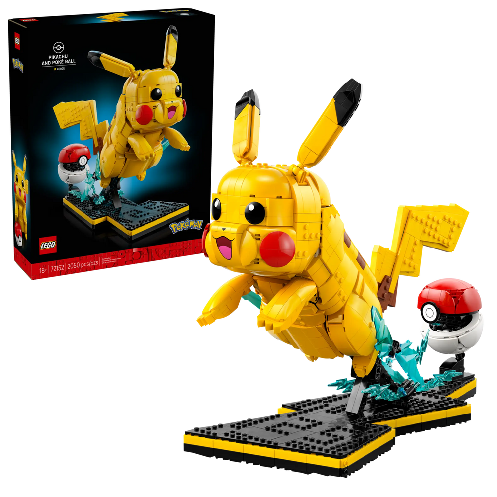 LEGO Pokemon - Pikachu and Poké Ball #72152