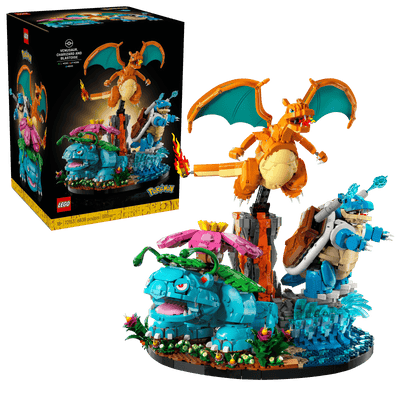 LEGO Pokemon - Venusaur, Charizard and Blastoise #72153