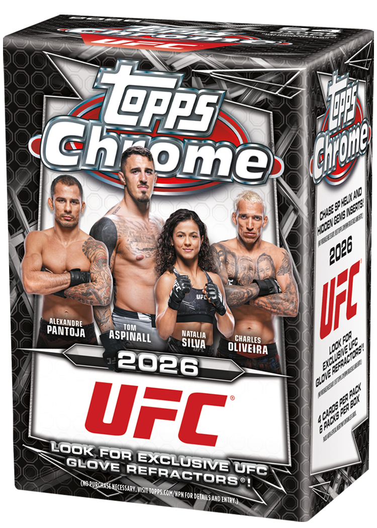 2026 Topps UFC Chrome Blaster Box