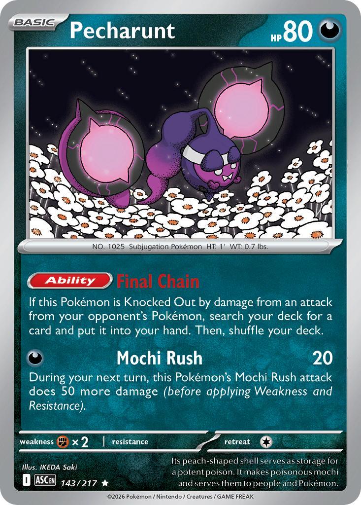Pecharunt - 143/217 - Rare [me025-143] [Holo]