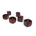 Zombicide: Black and White Dice Pack