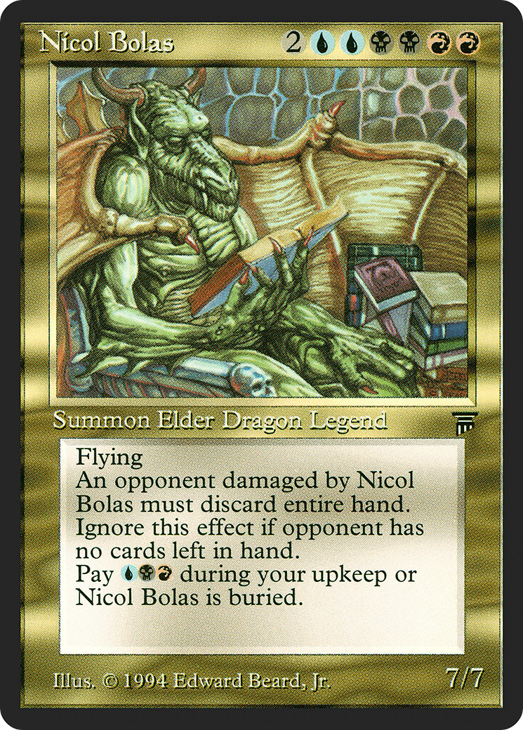 Nicol Bolas (LEG-246) - Legends