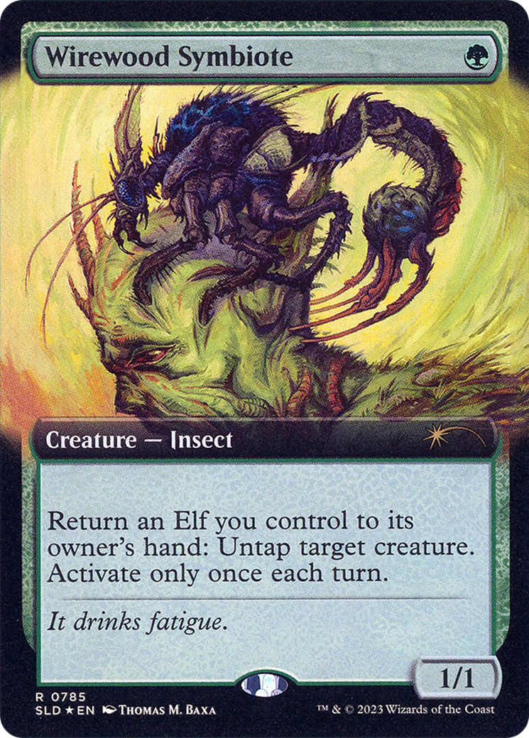 Wirewood Symbiote (SLD-785) - Secret Lair Drop: (Extended Art) Foil