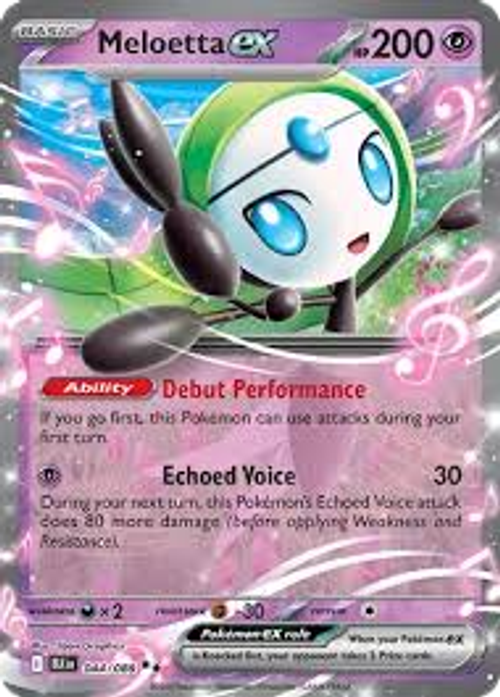 Meloetta ex (44/086) - SV Black Bolt Holofoil