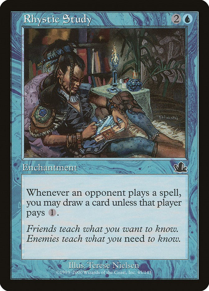 Rhystic Study - 45 - (Prophecy)
