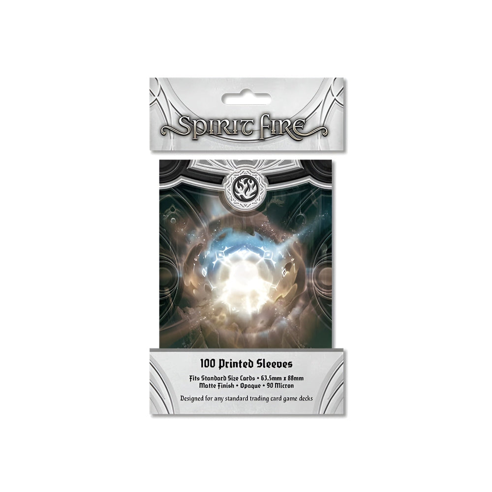 Spirit Fire: Opaque Printed Sleeves: Gleam Pulse [Stone]