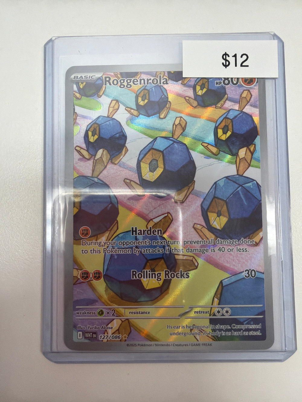 Pokemon Roggenrola 127/086