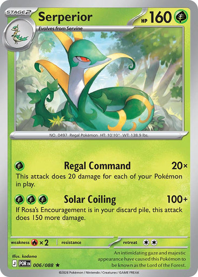 Serperior - 006/088 - Rare [me03-006] [Holo]