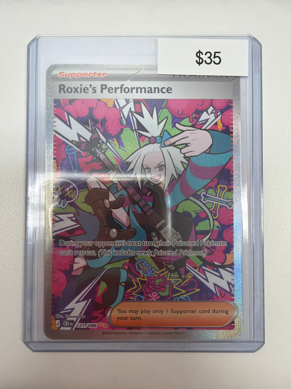 Pokemon Roxie’s Performance 121/086