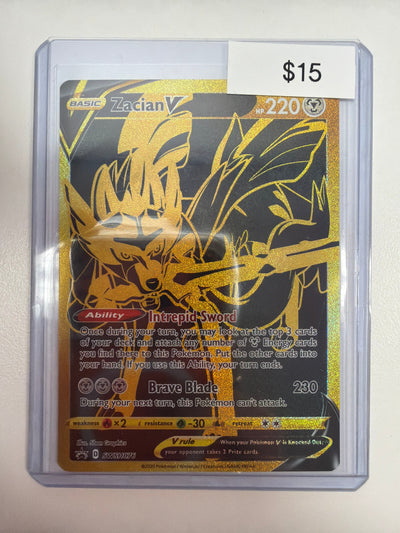 Pokemon Zacian V SWSH076