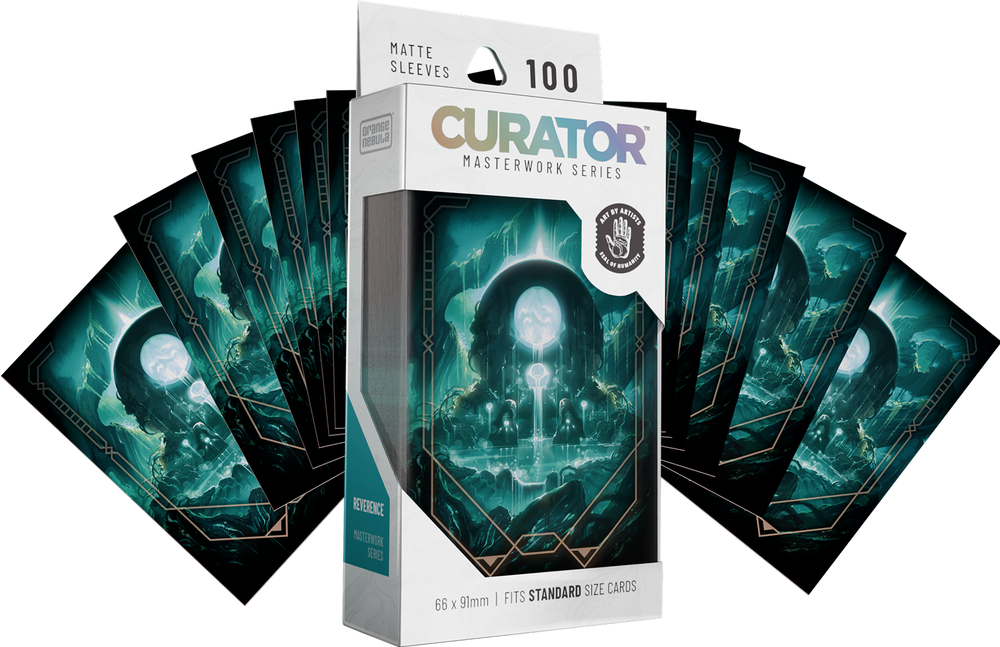 Curator Masterwork Series Sleeves - Standard Size - 100ct - Sergio Chaves - Reverence