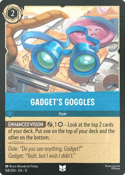 Gadget's Goggles - 168/204 [Wilds Unknown] [Cold Foil]