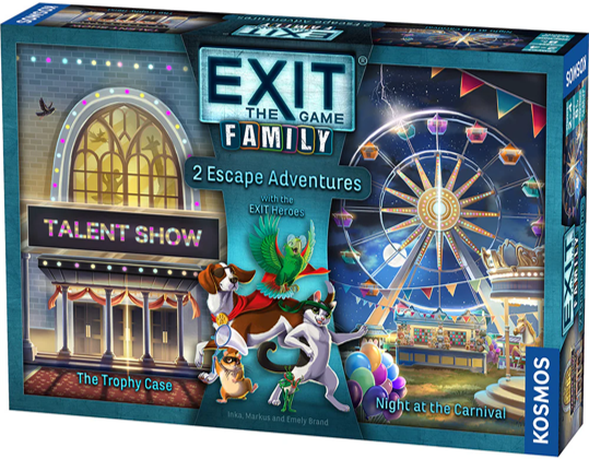 Exit: 2 Escape Adventures - The Trophy Case & Night at the Carnaval