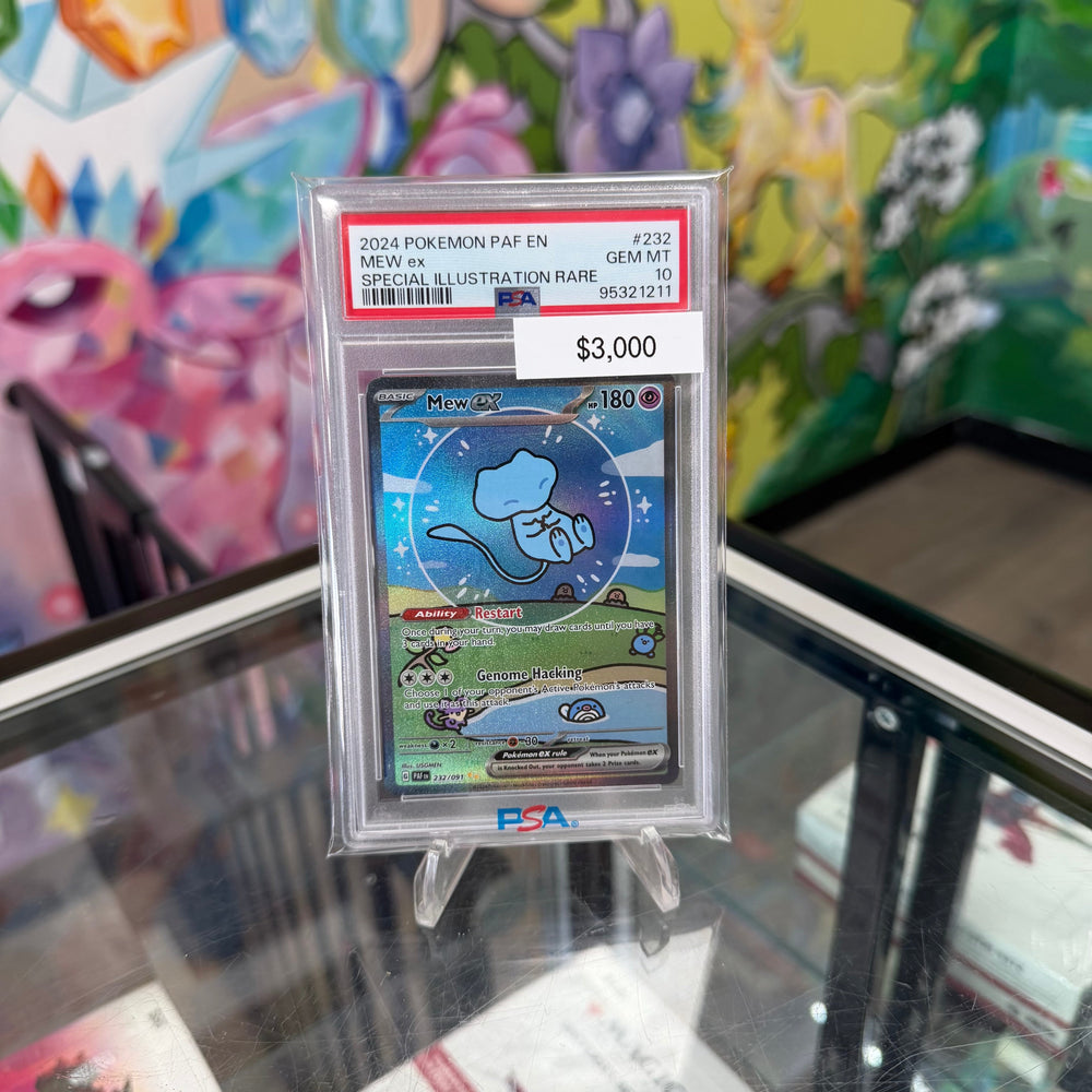 Pokemon Paldean Fates Mew EX #232 PSA 10
