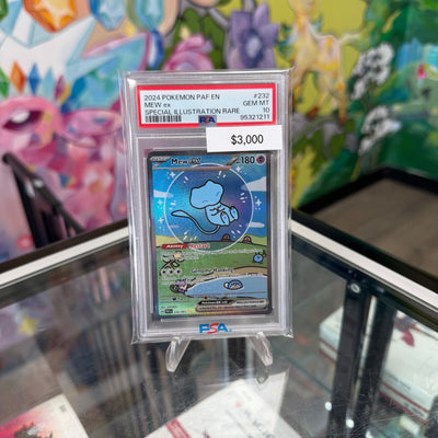 Pokemon Paldean Fates Mew EX #232 PSA 10