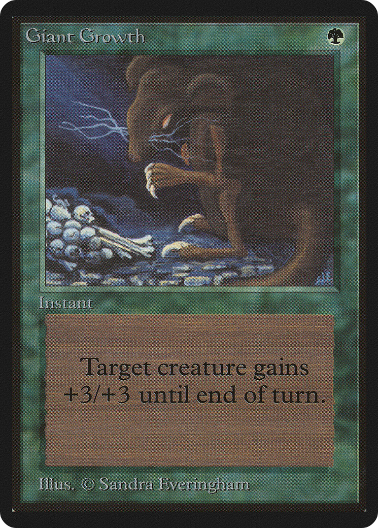 Giant Growth (LEB-198) - Limited Edition Beta