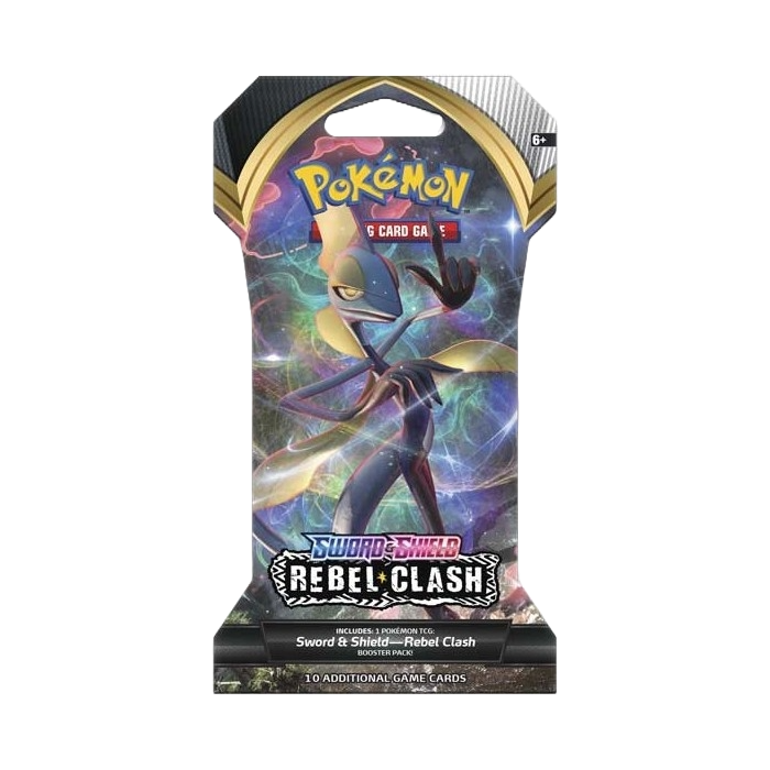 Pokemon Sword & Shield Rebel Clash Sleeved Booster Pack