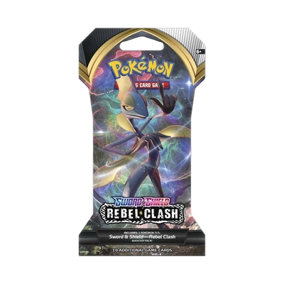 Pokemon Sword & Shield Rebel Clash Sleeved Booster Pack