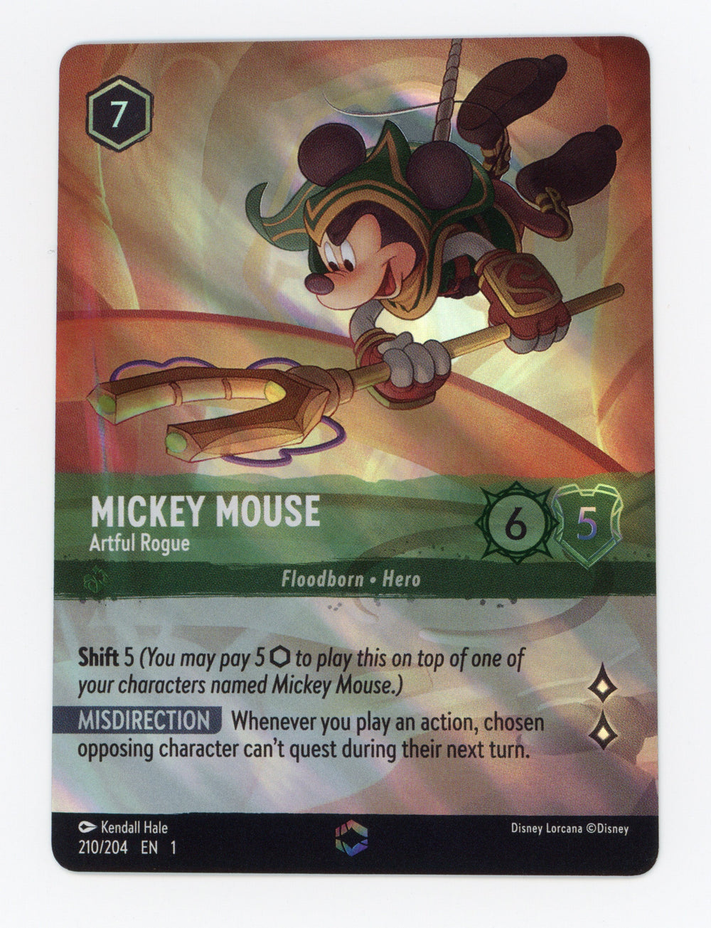 Mickey Mouse - Artful Rogue — Enchanted|Holofoil — ID 17195