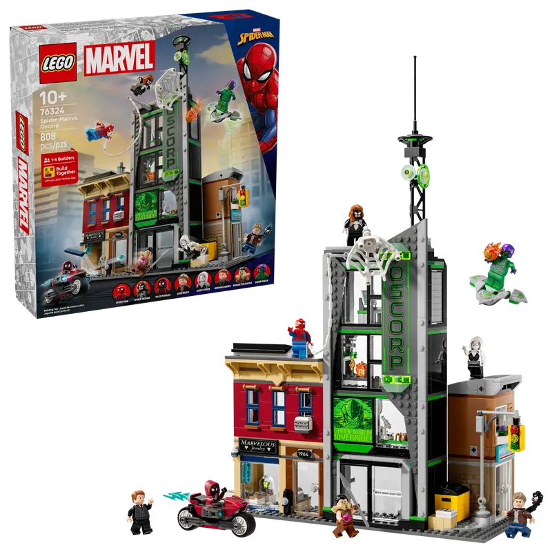 LEGO Marvel - Spider-Man vs. Oscorp - #76324