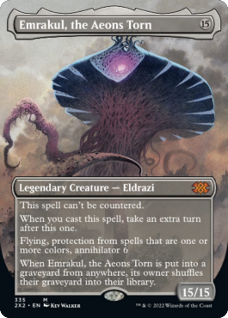 Emrakul, the Aeons Torn (2X2-335) - Double Masters 2022 (Borderless)