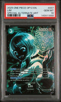2025 ONE PIECE OP12-LEGACY OF THE MASTER 037 LIM SPECIAL ALTERNATE ART PSA 10