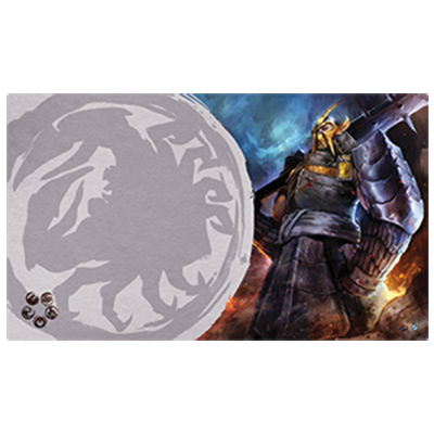 Legend of the 5 Rings (L5R) RPG : Defender of the Wall Playmat