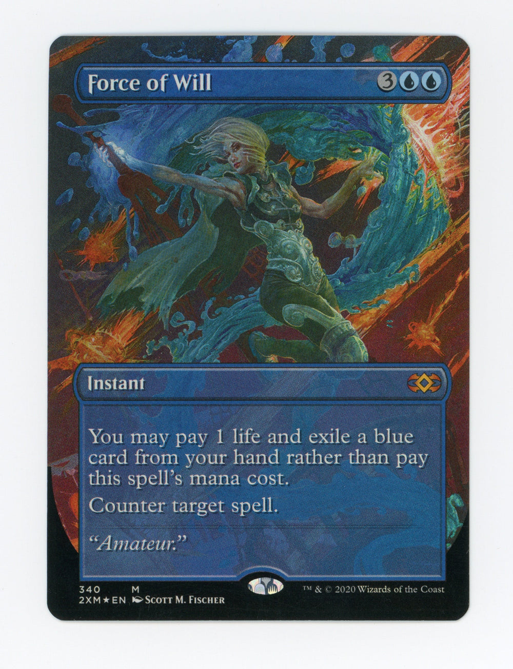 Force of Will — Borderless|Foil — ID 17119
