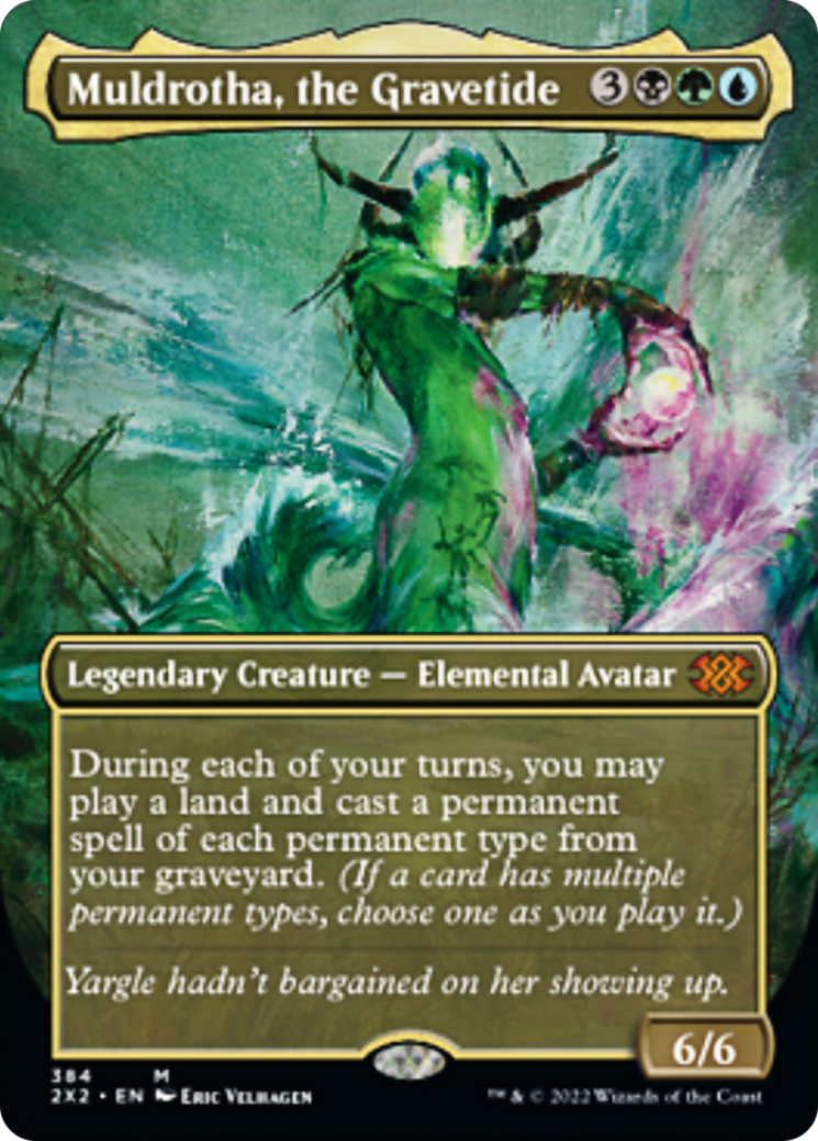 Muldrotha, the Gravetide (2X2-384) - Double Masters 2022 (Borderless)